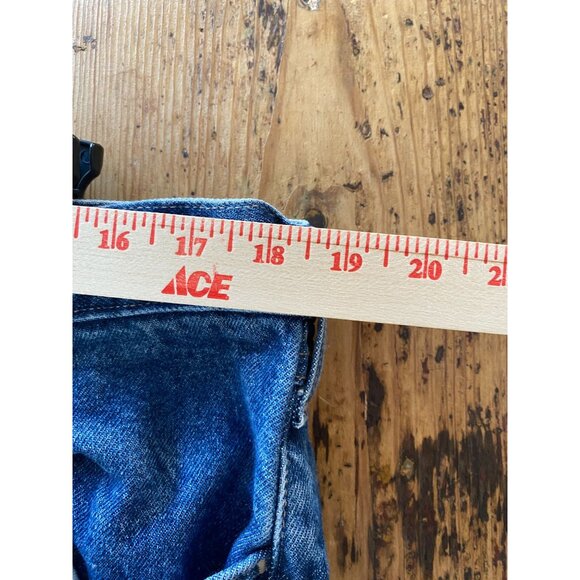 Carhartt Mens Blue Denim Relaxed Fit Flame-Resistant Jeans 38x32 Workwear - Picture 6 of 7